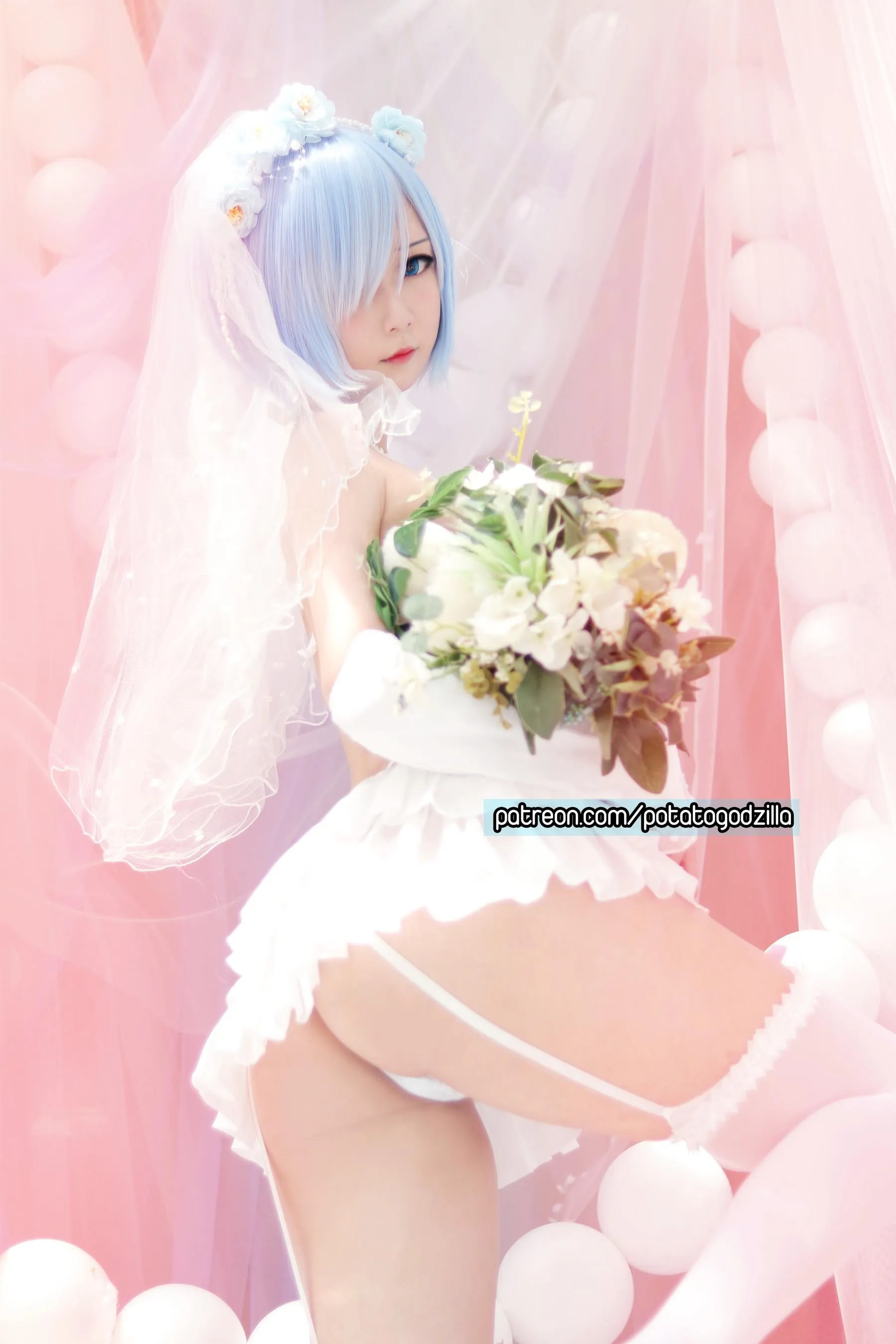 Potato Godzilla – NO.81 Bride Rem [43P]插图8